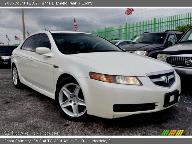 2006 Acura TL 3.2 in White Diamond Pearl