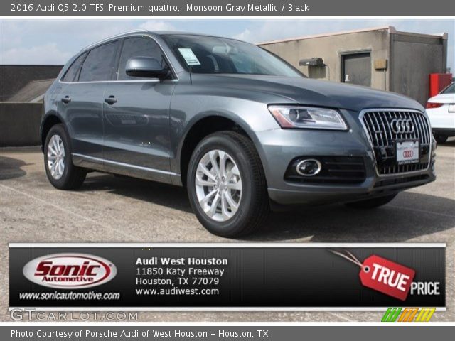 2016 Audi Q5 2.0 TFSI Premium quattro in Monsoon Gray Metallic