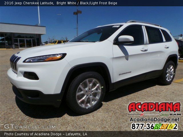 2016 Jeep Cherokee Latitude in Bright White