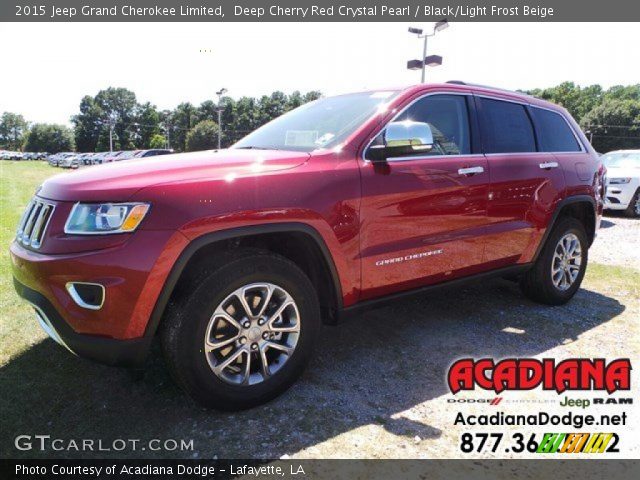 2015 Jeep Grand Cherokee Limited in Deep Cherry Red Crystal Pearl