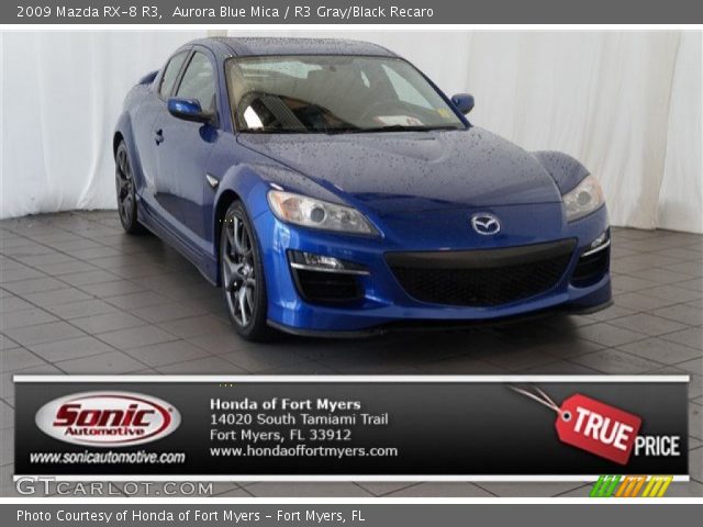 2009 Mazda RX-8 R3 in Aurora Blue Mica