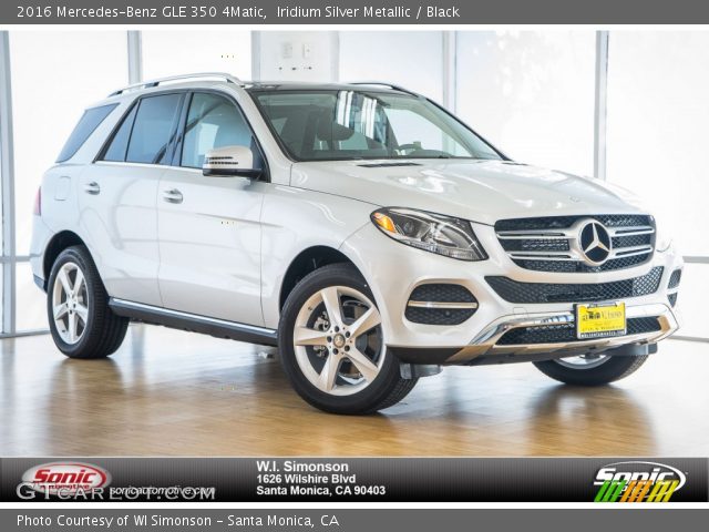 2016 Mercedes-Benz GLE 350 4Matic in Iridium Silver Metallic
