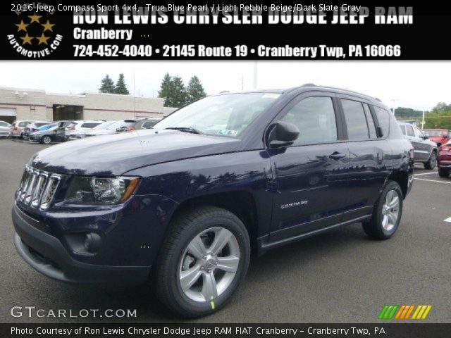 2016 Jeep Compass Sport 4x4 in True Blue Pearl