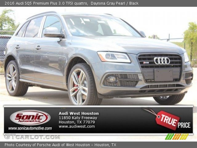 2016 Audi SQ5 Premium Plus 3.0 TFSI quattro in Daytona Gray Pearl