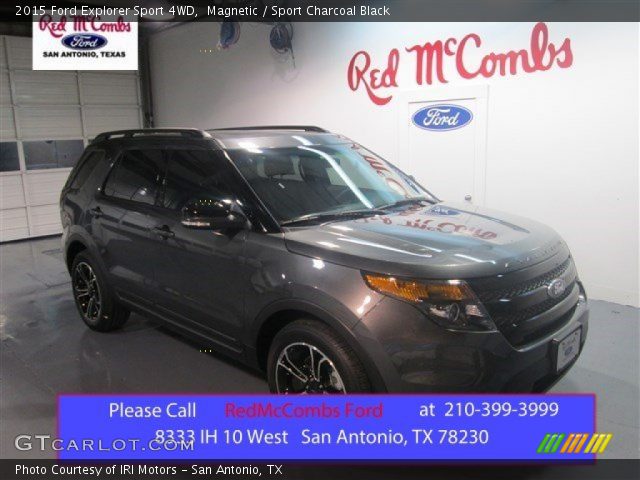 2015 Ford Explorer Sport 4WD in Magnetic