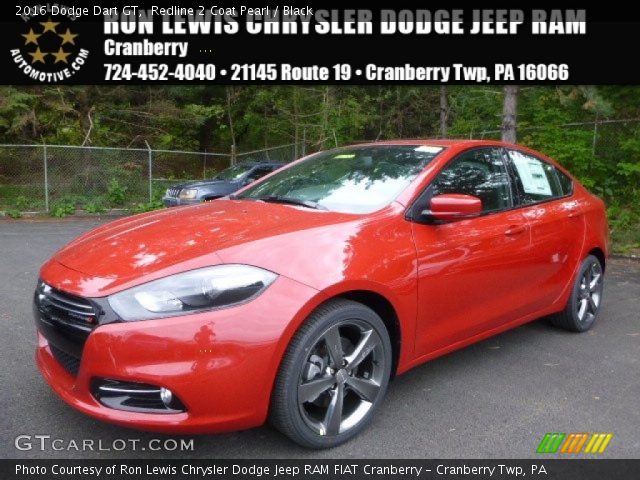 2016 Dodge Dart GT in Redline 2 Coat Pearl