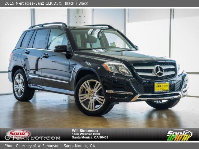 2015 Mercedes-Benz GLK 350 in Black