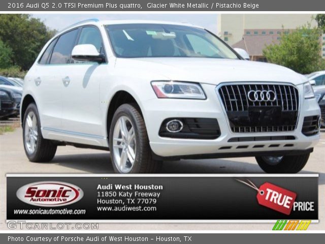 2016 Audi Q5 2.0 TFSI Premium Plus quattro in Glacier White Metallic