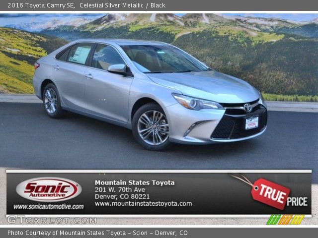 2016 Toyota Camry SE in Celestial Silver Metallic