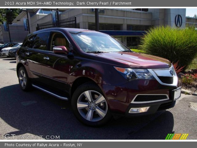 2013 Acura MDX SH-AWD Technology in Dark Cherry Pearl