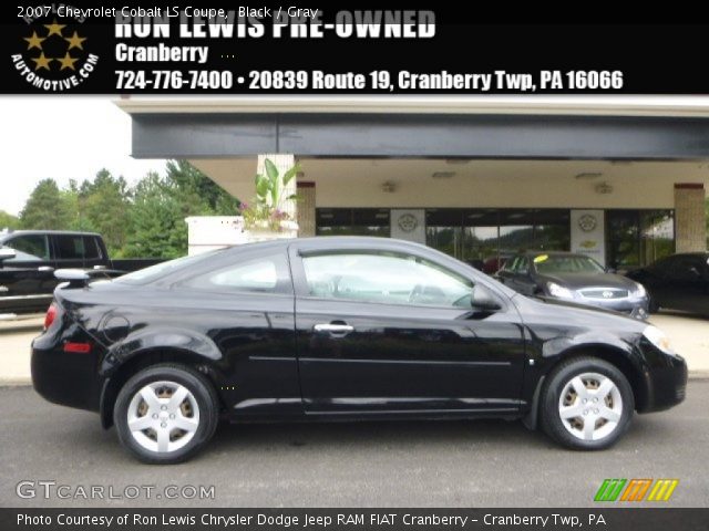 2007 Chevrolet Cobalt LS Coupe in Black