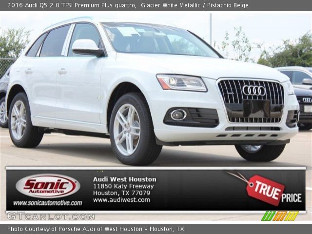 2016 Audi Q5 2.0 TFSI Premium Plus quattro in Glacier White Metallic