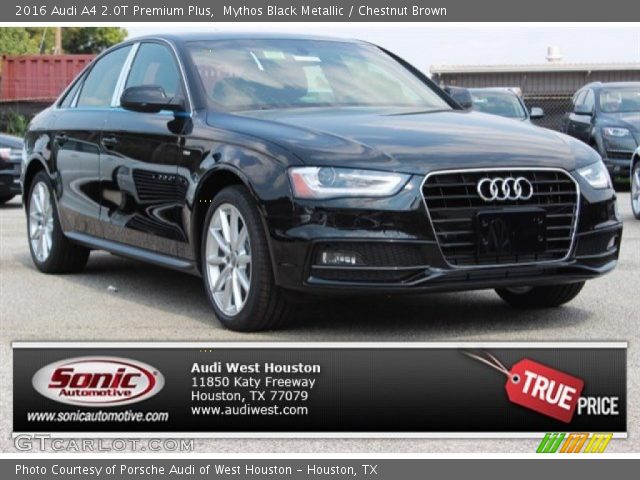 2016 Audi A4 2.0T Premium Plus in Mythos Black Metallic