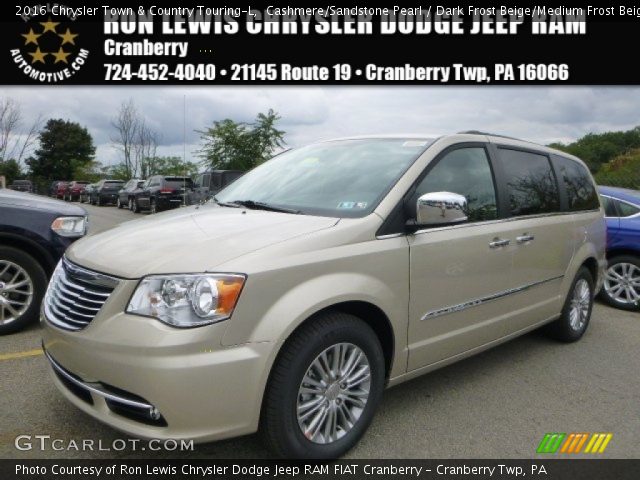 2016 Chrysler Town & Country Touring-L in Cashmere/Sandstone Pearl