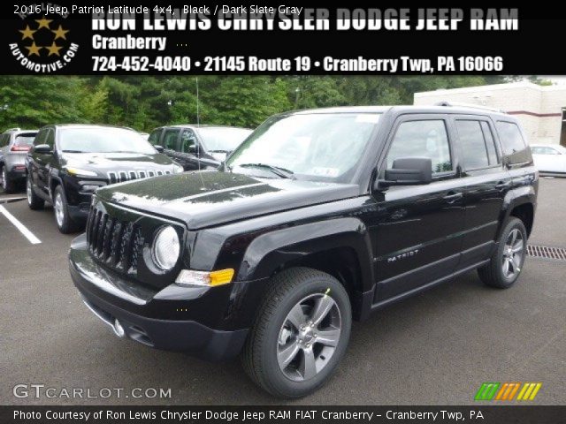 2016 Jeep Patriot Latitude 4x4 in Black