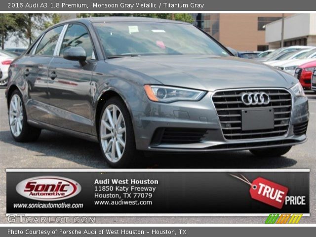 2016 Audi A3 1.8 Premium in Monsoon Gray Metallic