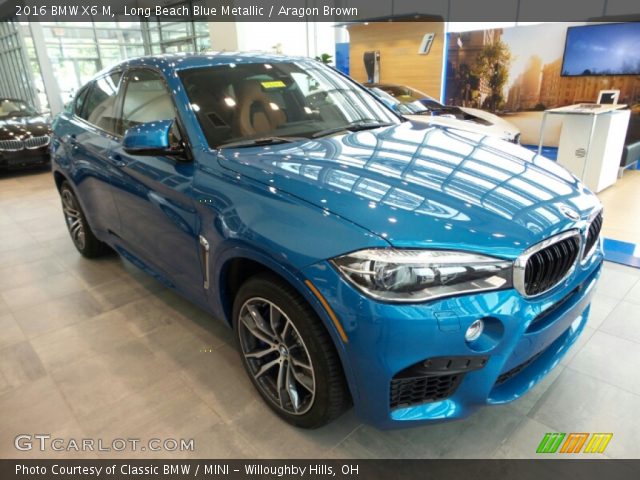 2016 BMW X6 M  in Long Beach Blue Metallic