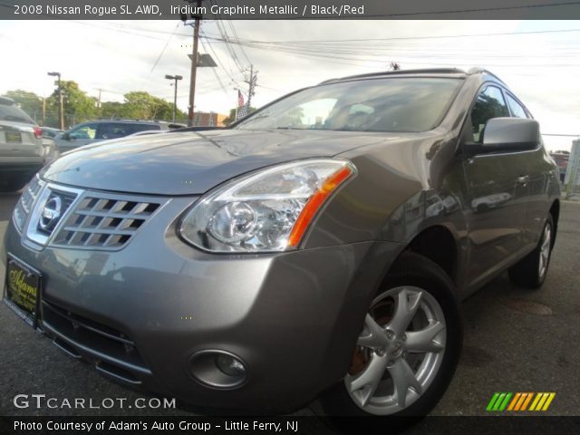 2008 Nissan Rogue SL AWD in Iridium Graphite Metallic