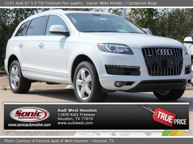 2015 Audi Q7 3.0 TDI Premium Plus quattro in Glacier White Metallic
