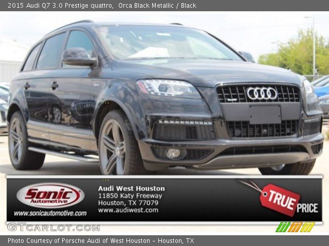 2015 Audi Q7 3.0 Prestige quattro in Orca Black Metallic