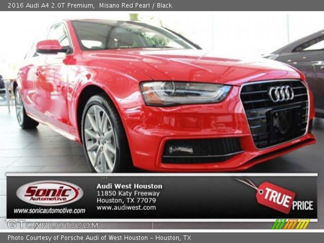 2016 Audi A4 2.0T Premium in Misano Red Pearl
