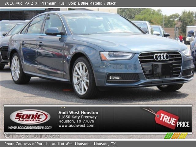 2016 Audi A4 2.0T Premium Plus in Utopia Blue Metallic