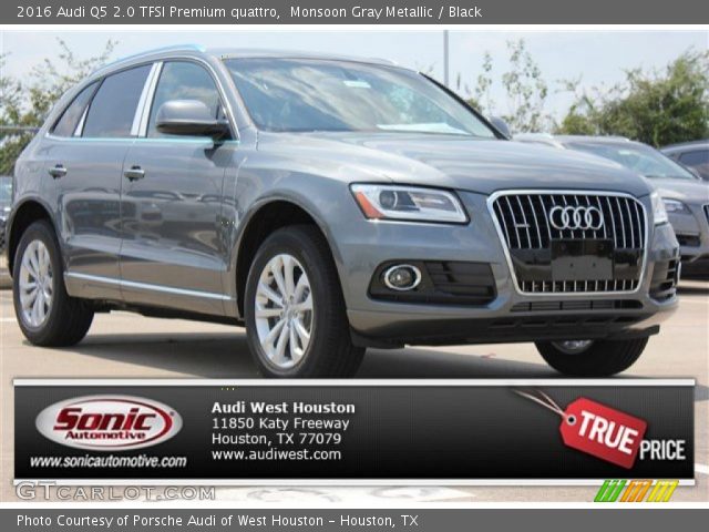 2016 Audi Q5 2.0 TFSI Premium quattro in Monsoon Gray Metallic