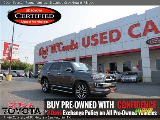 2014 Toyota 4Runner Limited in Magnetic Gray Metallic