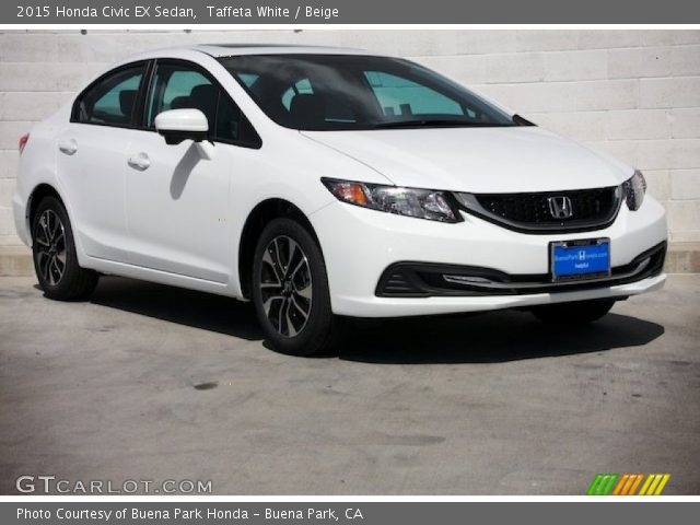 2015 Honda Civic EX Sedan in Taffeta White