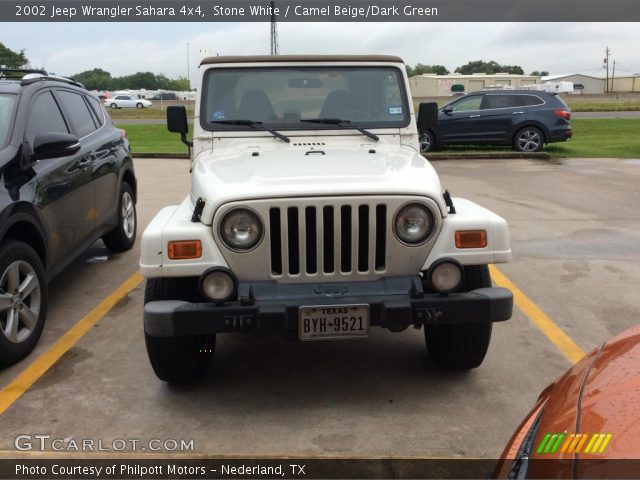 2002 Jeep Wrangler Sahara 4x4 in Stone White