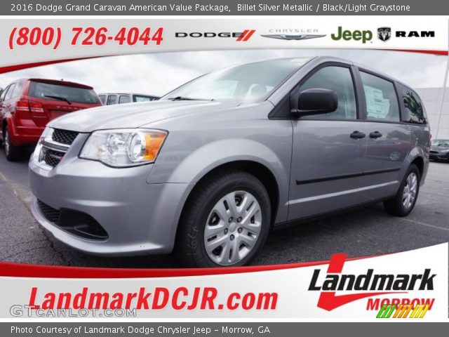 2016 Dodge Grand Caravan American Value Package in Billet Silver Metallic