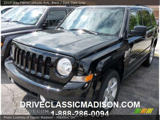 2016 Jeep Patriot Latitude 4x4 in Black