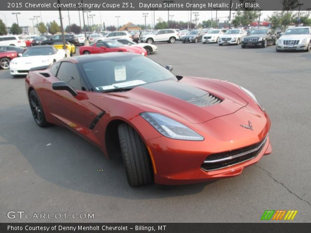2015 Chevrolet Corvette Stingray Coupe Z51 in Daytona Sunrise Orange Metallic