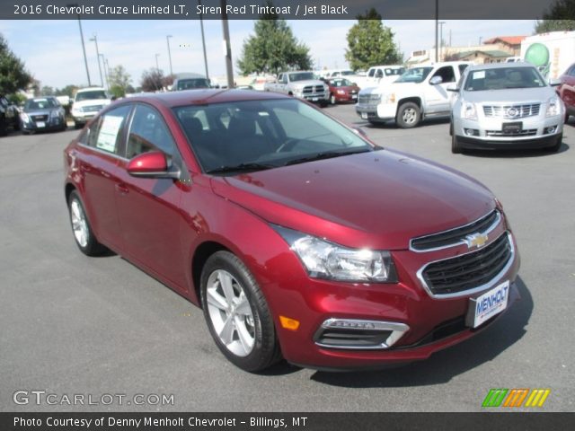 2016 Chevrolet Cruze Limited LT in Siren Red Tintcoat