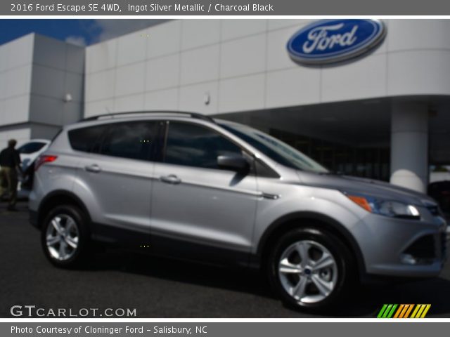 2016 Ford Escape SE 4WD in Ingot Silver Metallic