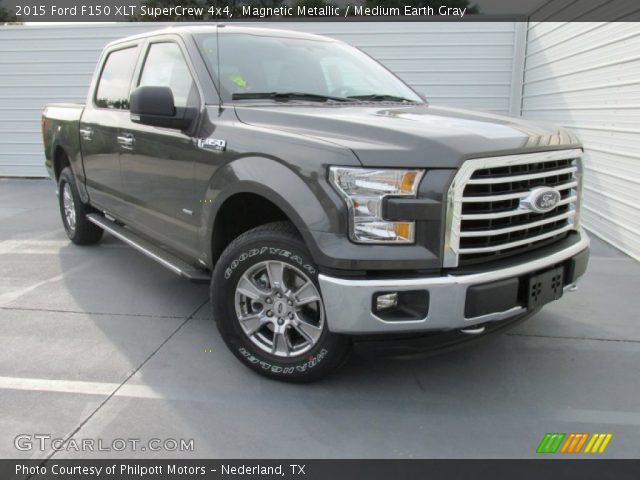 2015 Ford F150 XLT SuperCrew 4x4 in Magnetic Metallic