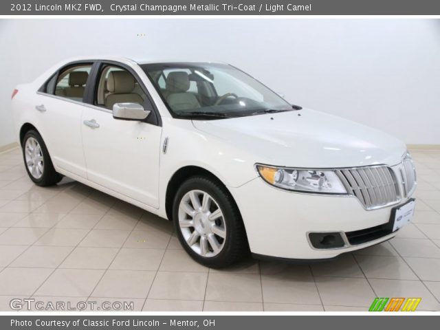 2012 Lincoln MKZ FWD in Crystal Champagne Metallic Tri-Coat