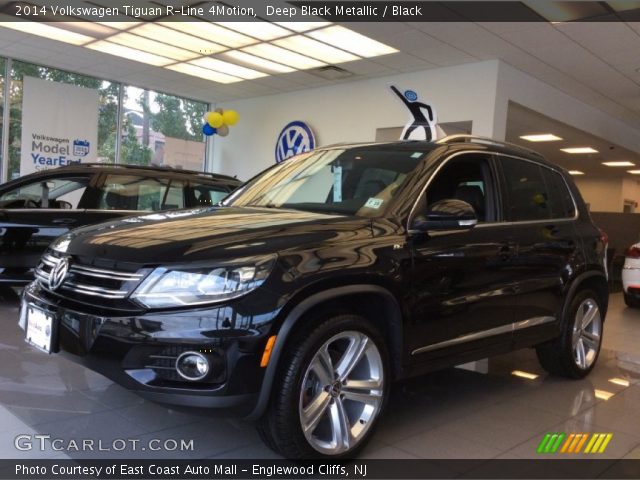 2014 Volkswagen Tiguan R-Line 4Motion in Deep Black Metallic