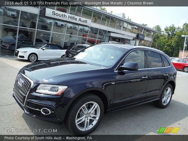 2016 Audi Q5 3.0 TFSI Premium Plus quattro in Moonlight Blue Metallic