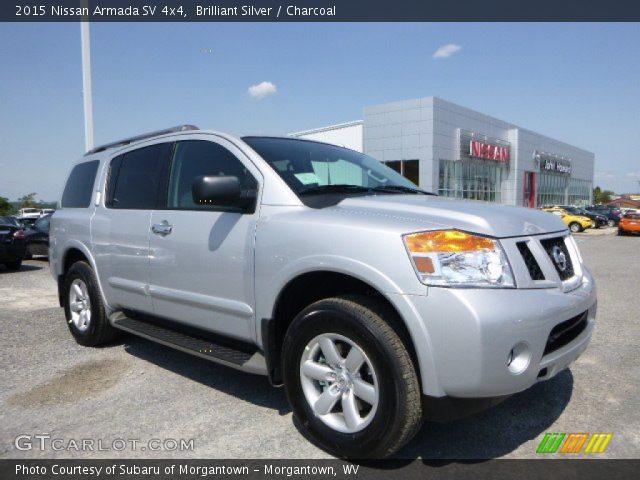 2015 Nissan Armada SV 4x4 in Brilliant Silver