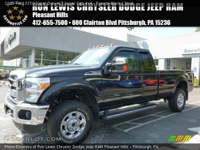 2015 Ford F250 Super Duty XLT Super Cab 4x4 in Tuxedo Black