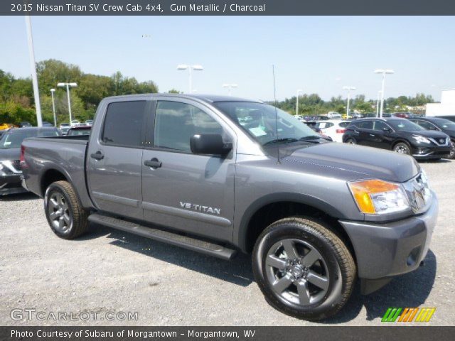 2015 Nissan Titan SV Crew Cab 4x4 in Gun Metallic