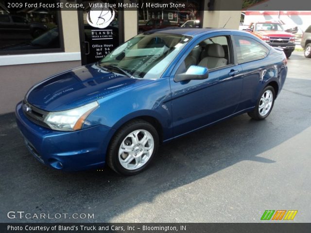 2009 Ford Focus SE Coupe in Vista Blue Metallic