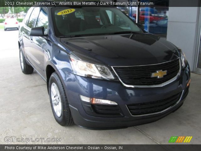 2013 Chevrolet Traverse LS in Atlantis Blue Metallic