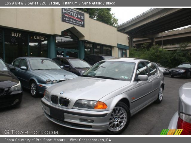 1999 BMW 3 Series 328i Sedan in Titanium Silver Metallic