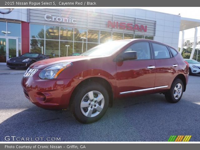 2015 Nissan Rogue Select S in Cayenne Red