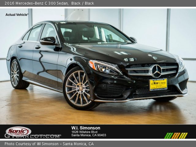 2016 Mercedes-Benz C 300 Sedan in Black