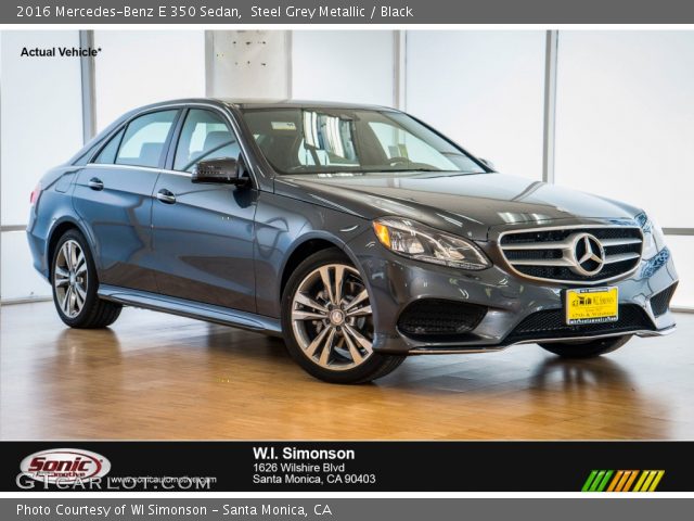 2016 Mercedes-Benz E 350 Sedan in Steel Grey Metallic