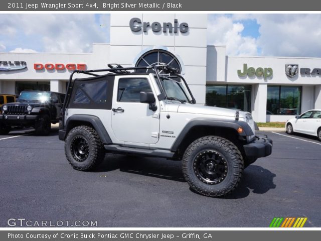 2011 Jeep Wrangler Sport 4x4 in Bright Silver Metallic