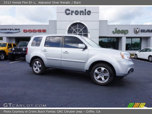 2013 Honda Pilot EX-L in Alabaster Silver Metallic